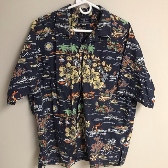 Men’s Vintage Polo Button Down - Picture 2 of 5